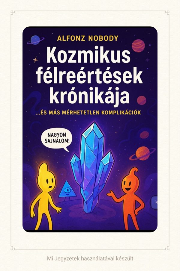 Kozmikus félreértések krónikája Hangoskönyv