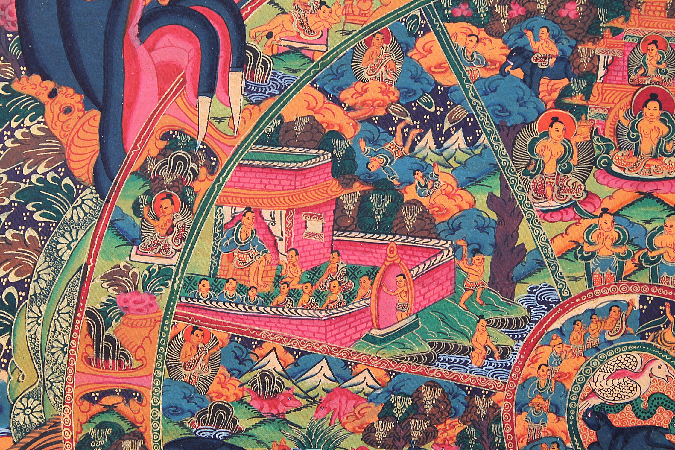 The wheel of life Painting - Image 6