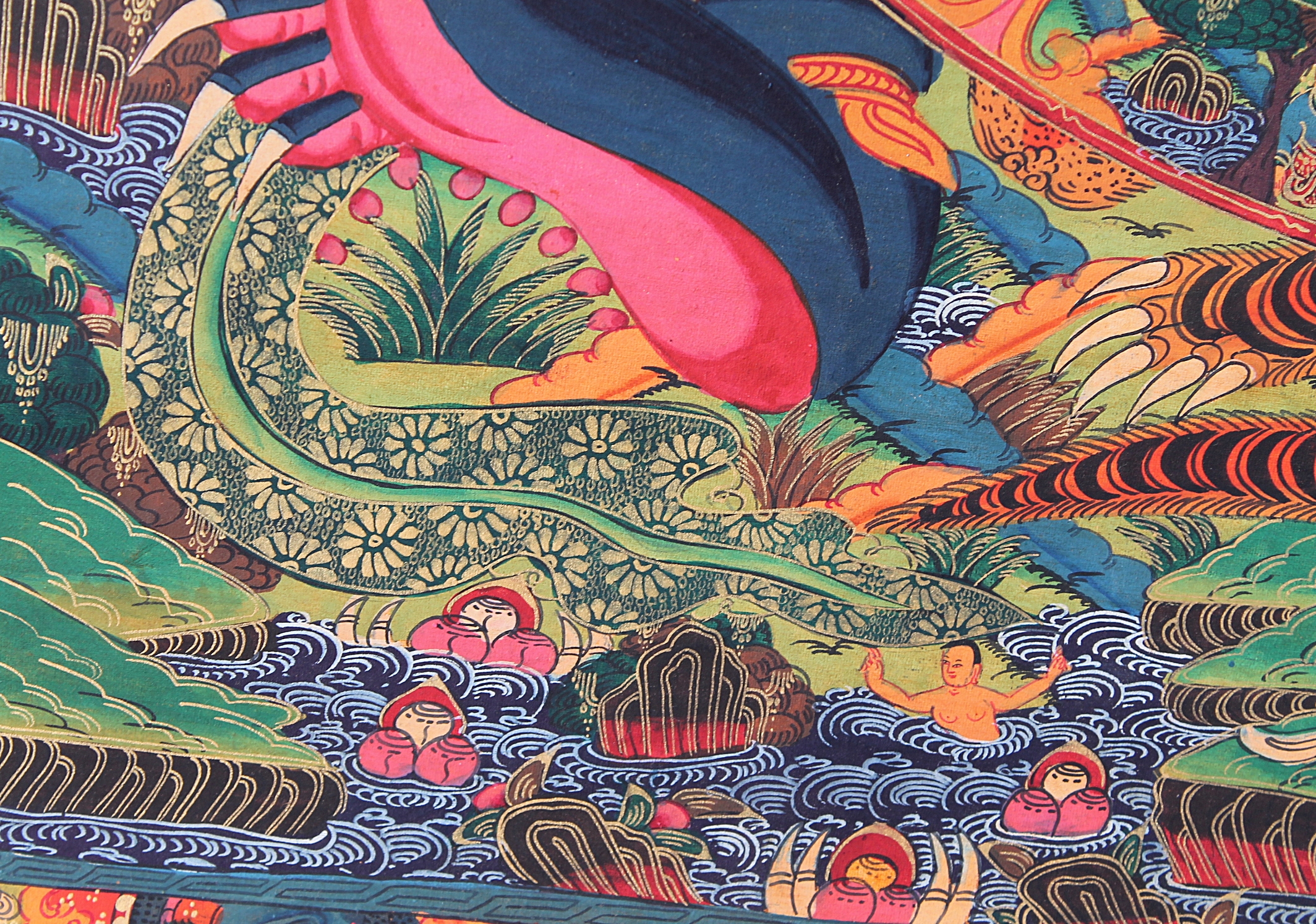 The wheel of life Painting - Image 3