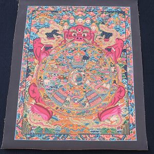 The wheel of life Painting
